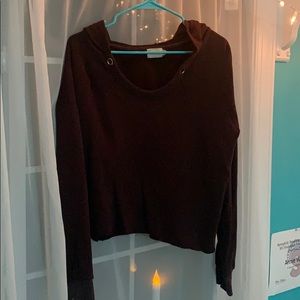 Nation Cropped Hoodie